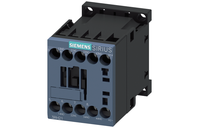 Przekaźnik pomocniczy 3NO i 1NC 24V DC wlk. S00, Połączenie śrubowe | 3RH2131-1BB40 Siemens