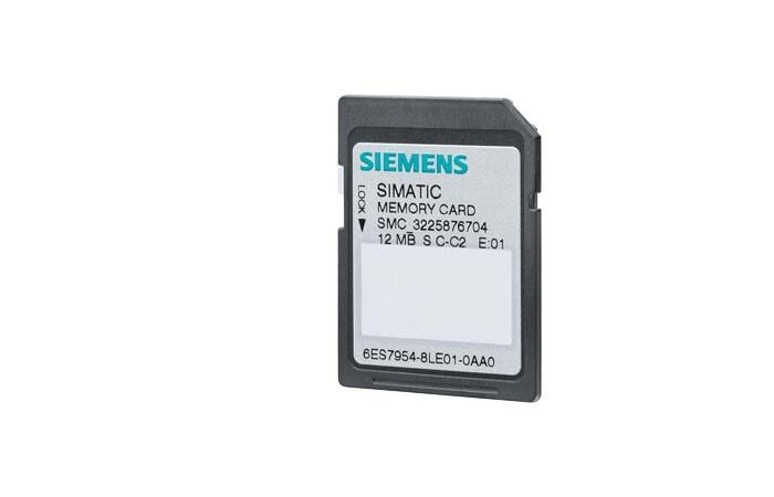Karta pamięci MMC 12MB 3.3V FLASH dla S7-1x00 CPU/SINAMICS, SIMATIC S7 | 6ES7954-8LE03-0AA0 Siemens