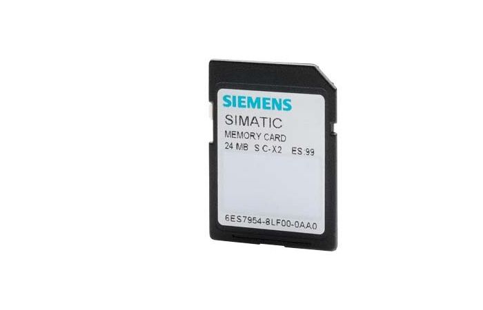 Karta pamięci SIMATIC S7, S7-1X00 CPU/SINAMICS, 3,3 V FLASH, 24 MBYTE | 6ES7954-8LF03-0AA0 Siemens