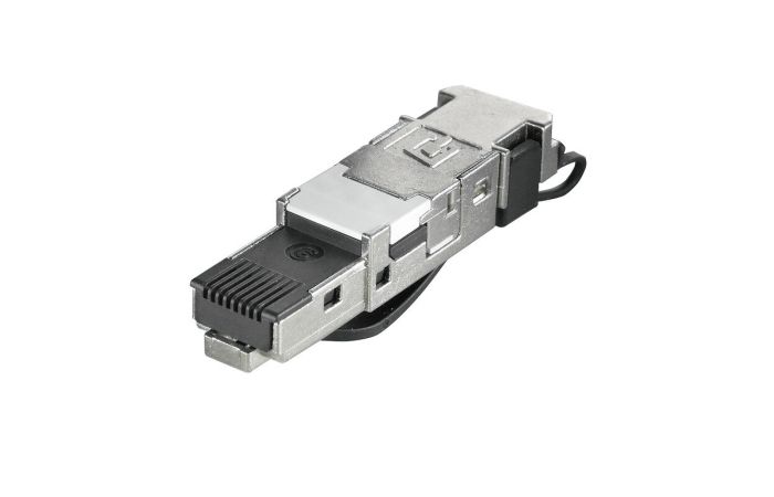 Wtyk IDC, RJ45, IE-PS-RJ45-FH-BK, kat. 6A / klasa EA | 1963600000 Weidmuller