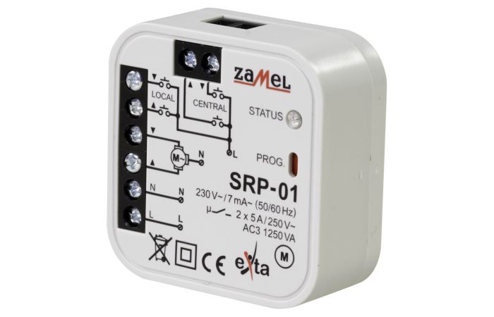 Sterownik rolet SRP-01 | EXT10000126 Zamel