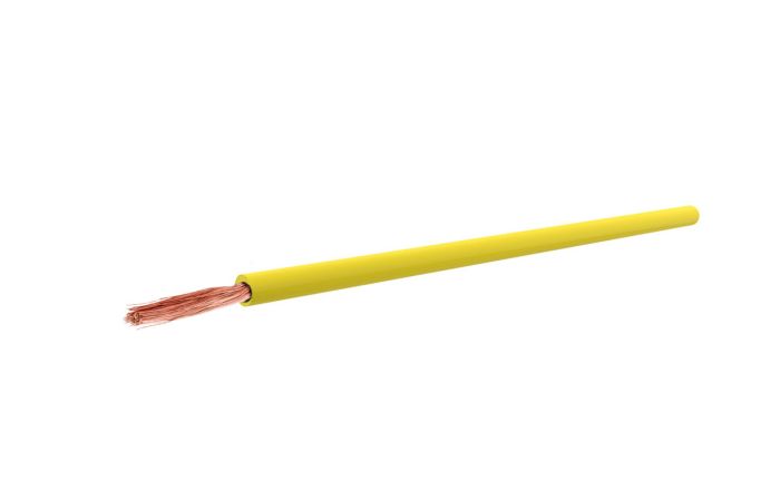 Przewód instalacyjny H07V-K (LGY) 2,5 450/750V, żółty YELLOW KRĄŻEK | N032024 Eupen