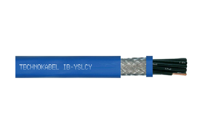 Kabel sterowniczy IB-YSLCY 4x0,5 300/500V, niebieski | 0581 042 20 Technokabel
