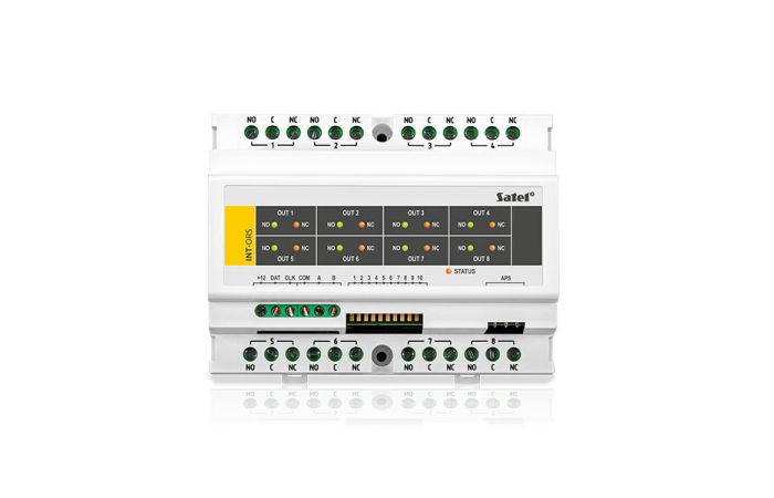 Moduł INT-ORS 8 wyjść przekaźnikowych | INT-ORS Satel