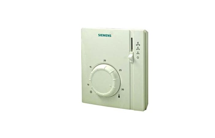 Termostat pomieszczeniowy 8…30°C 250VAC 6A biały RAB21 | S55770-T227 Siemens