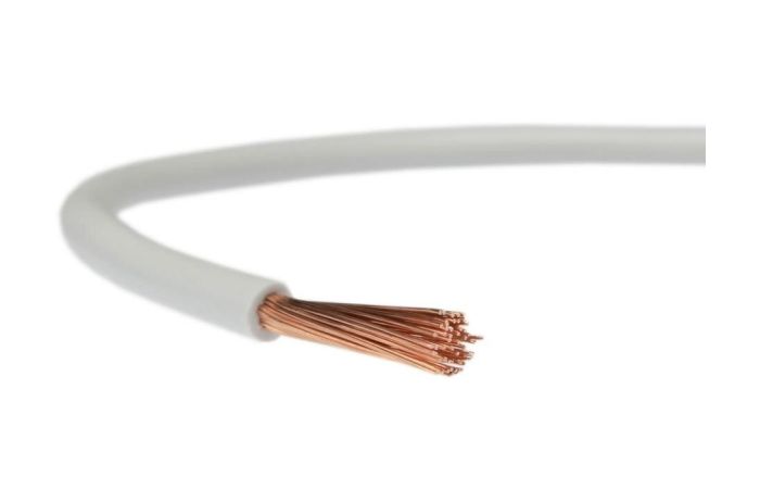 Przewód instalacyjny H05V-K (LGY) 0,5 300/500V, biały KRĄŻEK | 5907702813325 EK Elektrokabel