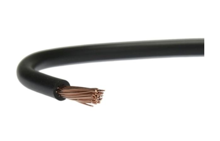 Przewód instalacyjny H05V-U (DY) 0,75 300/500V, czarny KRĄŻEK | 5907702818702 EK Elektrokabel