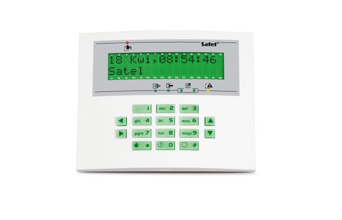 Manipulator LCD (typ L, zielone podświetlenie), INT-KLCDL-GR | INT-KLCDL-GR Satel