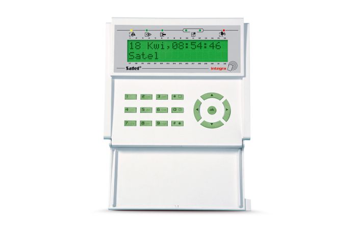Manipulator LCD z czytnikiem zbliżeniowym, INT-KLCDR-GR | INT-KLCDR-GR Satel