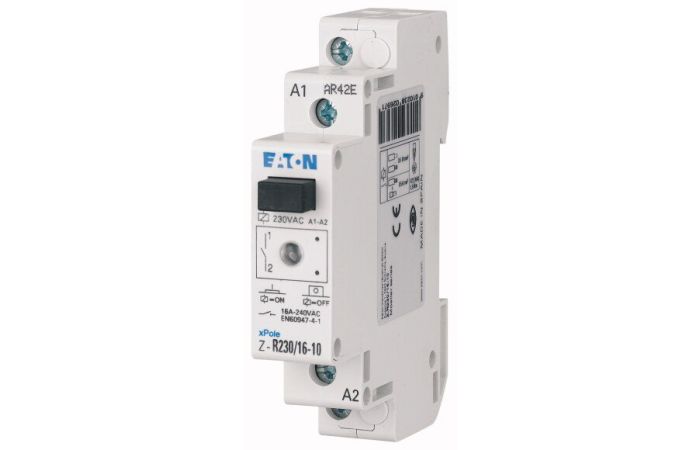 Przekaźnik instalacyjny 16A 1zw 230VAC z diodą LED, Z-R230/16-10 | ICS-R16A230B100 Eaton
