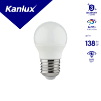 Lampa LEDBulb IQ-LED G45E27 3,4W G45 3.4W (40W) 470lm 2700K WW E27 kulka 3 lata Gwar. | 36691 Kanlux