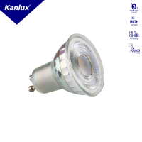 Lampa LEDspot XLED PAR16 6,5W (88W) 880lm 6500K CW GU10 spot srebrny 3 lata Gwar. | 38415 Kanlux