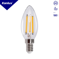 Lampa LED XLED C35E14 C35 7W (75W) 1055lm 2700K WW E14 filament świeczka przeźroczysta | 38416 Kanlux