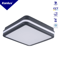 Plafon LED BENO 12-18W CCT-L G 3000-4000K max 1630-1770lm IP65 grafitowy 5 lat Gwar. | 38787 Kanlux