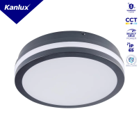 Plafon LED BENO 12-18W CCT-O-SEG 3000-4000K max 1610-1740lm IP65 grafitowy 5 lat Gwar. | 38790 Kanlux