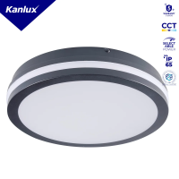 Plafon LED BENO 24-30W CCT-O G 3000-4000K max 2850-3120lm IP65 grafitowy 5 lat Gwar. | 38783 Kanlux