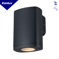 Oprawa elewacyjna ZEVI EL 1GU10 B GU10 IP54 max 10W kolor czarny | 38880 Kanlux