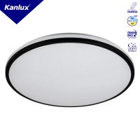 Plafon ARVOS N LED 37W CCT B 3000-6500K max 2680 (4000K)lm IP20 czarny | 37329 Kanlux