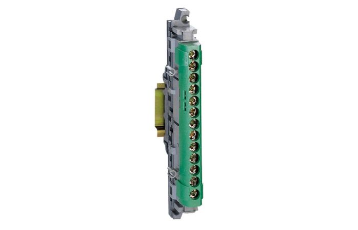 Listwa przyłączeniowa izolowana IP2X Z13 zielona, 12x16mm2 + 1x25mm2 | 004834 Legrand