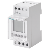 Tygodniowy zegar sterujący Profi Digital 24 V 16 A 1-kanałowy 2 DU | 7LF4521-2 Siemens