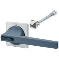 Napęd drzwiowy, wlk. 4, pokrętło czarne, wałek 12X12mm, do rozłącznika | 8UC7414-1BB44 Siemens