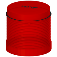 Kolumna sygnalizacyjna 70mm, światło błyskowe LED, czerwony, 24VDC | 8WD4420-0CB Siemens