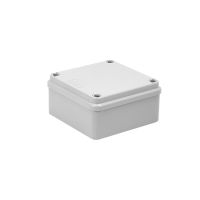 Puszka hermetyczna PH-1A.1 n/t IP65 108x108x56mm, bez osłabień, szara | 28.11 Elektro-Plast Opatówek