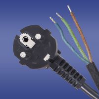 Przewód przylaczeniowy  W-3T  H05RR-F 3x1,5 (guma) dł.5,0m czarny | 51.910 Elektro-Plast Opatówek