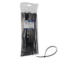 Opaska OZC 25-100 UV, czarna (opak 100szt) | 25.100 Elektro-Plast Opatówek