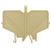 Płytka wsporcza 3mm do złączek HP 2 ADP2 beżowa | 0485660000 Weidmuller