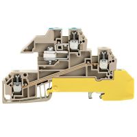 Złączka szynowa przelotowa WDL 2.5/2/S/NT/L/PE-L/L | 1034100000 Weidmuller