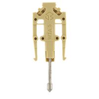 Adapter testowy do złączki szynowej, ciemnobeżowy WTA 5/1  | 1051260000 Weidmuller