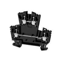 Złączka szeregowa WDK 2.5 ZQV SW, czarna | 1067940000 Weidmuller