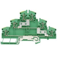 Złączka szynowa ochronna ZDLD 2.5-2N PE | 1131740000 Weidmuller