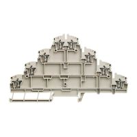 Złączka szynowa przelotowa ZVLD 2.5 | 1208920000 Weidmuller