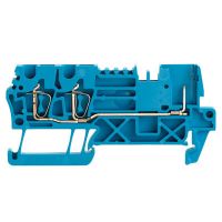 Złączka szynowa przelotowa ZT 2.5/3AN/1 BL | 1304720000 Weidmuller