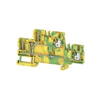 Złączka szynowa ochronna APGTB 2.5 2T PE 4C/2 | 1548160000 Weidmuller