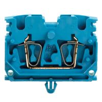 Złączka szynowa przelotowa ZDUB 2.5-2/2AN/RC BL | 1712830000 Weidmuller