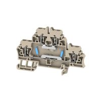 Złączki szynowe z elementami elektronicznymi ZDK 2.5/R/2 | 1748790000 Weidmuller
