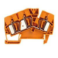 Złączka szynowa przelotowa ZDU 6-2/3AN OR | 1771430000 Weidmuller