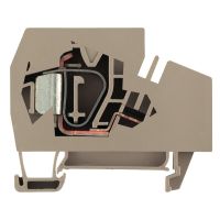 Złączka szynowa przelotowa ZEI 16-2/1AN | 1772940000 Weidmuller