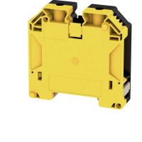 Złączka szynowa przelotowa, WDU 50N GE/SW, śrubowa, żółto-czarna | 2000080000 Weidmuller
