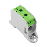 Złączka szynowa przelotowa WPD 131 1X95/1X95 GN | 2502670000 Weidmuller