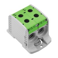 Złączka szynowa przelotowa WPD 232 2X185/2X185 GN    | 2502820000 Weidmuller