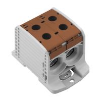 Złączka szynowa przelotowa WPD 232 2X185/2X185 BN    | 2502830000 Weidmuller