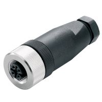 Złącze instalacyjne żeńskie, SAIB-5/7, proste, M12 5P, IP67 | 9457250000 Weidmuller