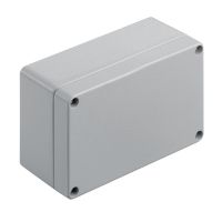 Obudowa aluminiowa 80x125x57mm, KLIPPON K21 RAL7001, AlSi12, IP68 | 9529150000 Weidmuller