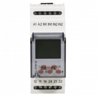 Programator czasowy 2-kanałowy, tygodniowy 230V AC typ: ZCM-12 | EXT10000152 Zamel