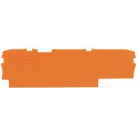Ścianka końcowa/wewnętrzna, 1mm, pomarańczowa | 2002-1592 Wago