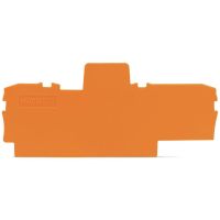 Ścianka końcowa/wewnętrzna, 1mm, pomarańczowa | 2002-1594 Wago